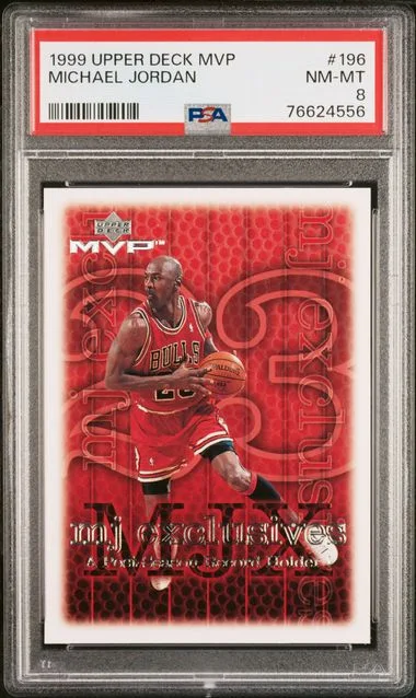 1999 Upper Deck MVP Michael Jordan #196 card image