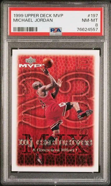 1999 Upper Deck MVP Michael Jordan #197 card image