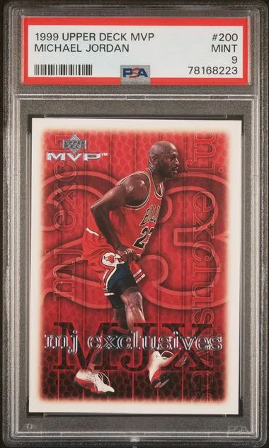 1999 Upper Deck MVP Michael Jordan #200 card image