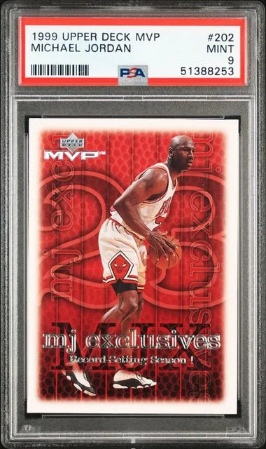 1999 Upper Deck MVP Michael Jordan #202 card image
