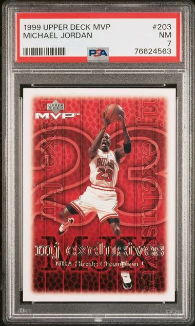 1999 Upper Deck MVP Michael Jordan #203 card image