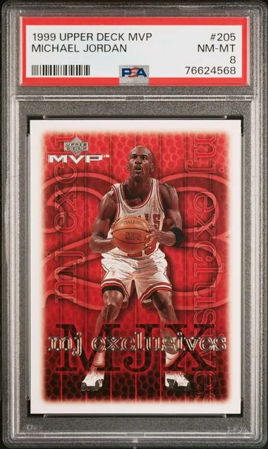 1999 Upper Deck MVP Michael Jordan #205 card image