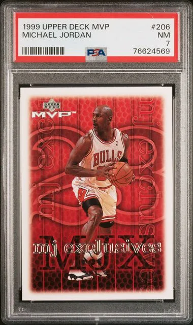1999 Upper Deck MVP Michael Jordan #206 card image