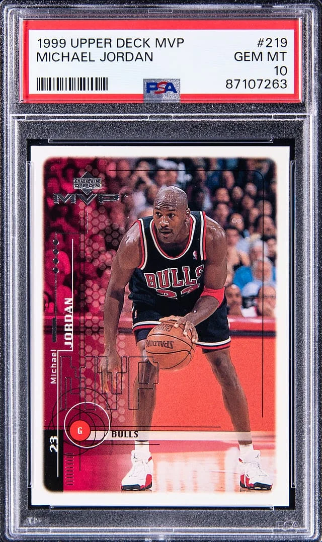 1999 Upper Deck MVP Michael Jordan #219 card image