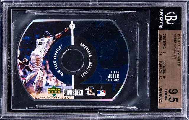 1999 Upper Deck PowerDeck Derek Jeter #5 card image