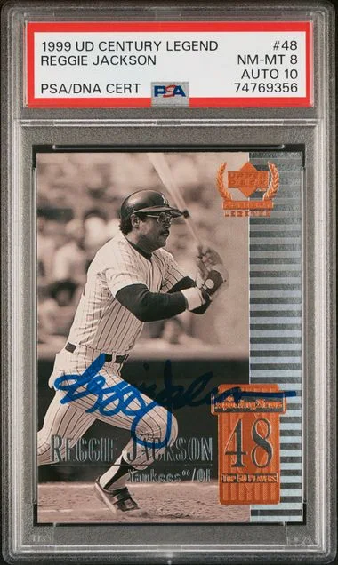 1999 Upper Deck Reggie Jackson Century Legends #48 card image