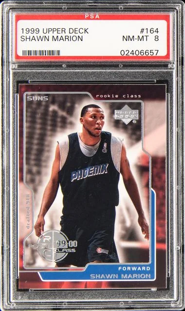 1999 Upper Deck Shawn Marion #164 card image