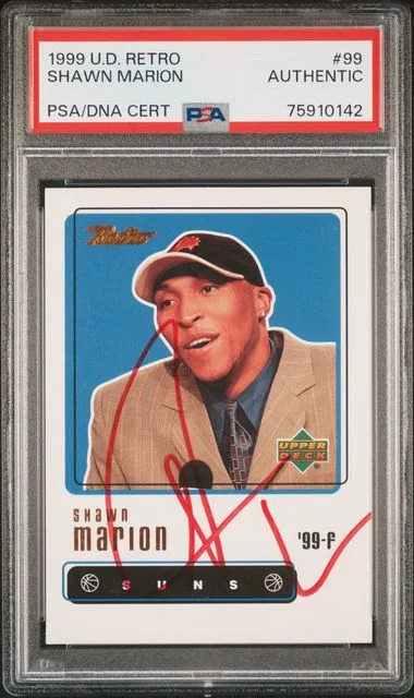 1999 Upper Deck Shawn Marion Retro #99 card image