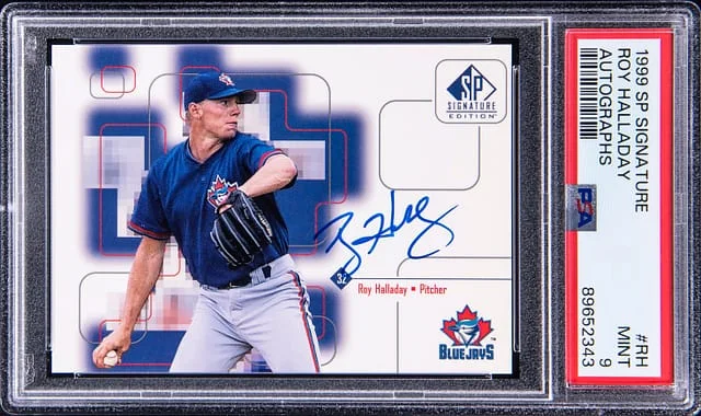 1999 Upper Deck SP Roy Halladay Signature Autograph #RH card image