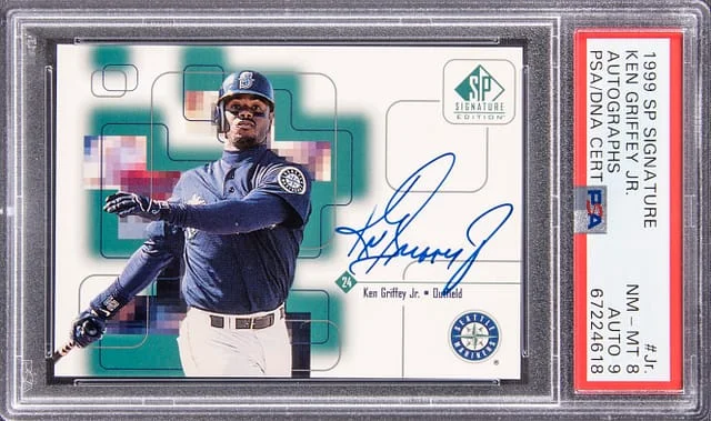 1999 Upper Deck SP Signature Edition Ken Griffey Jr. Autograph #Jr. card image