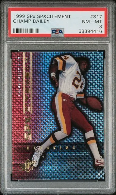 1999 Upper Deck SPx Champ Bailey SPXcitement #S17 card image