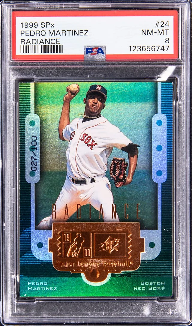 1999 Upper Deck SPx Pedro Martinez Radiance #24 card image