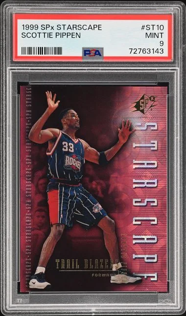 1999 Upper Deck SPx Scottie Pippen Starscape #ST10 card image