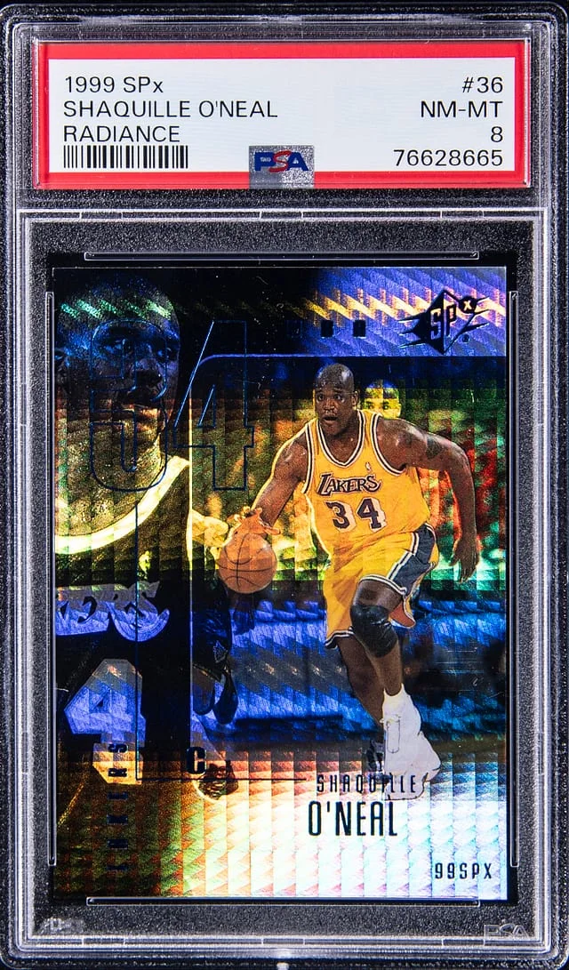 1999 Upper Deck SPx Shaquille O'Neal Radiance #36 card image