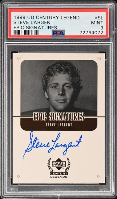 1999 Upper Deck Steve Largent Century Legends Epic Signatures #SL card image