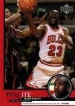 1999 Upper Deck Tribute to Michael Jordan Michael Jordan #21 card image