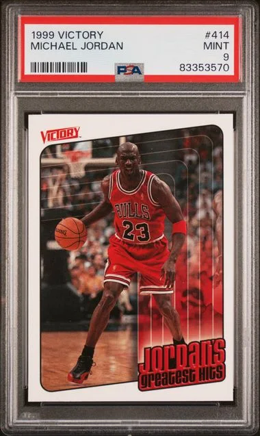 1999 Upper Deck Victory Michael Jordan #414 card image