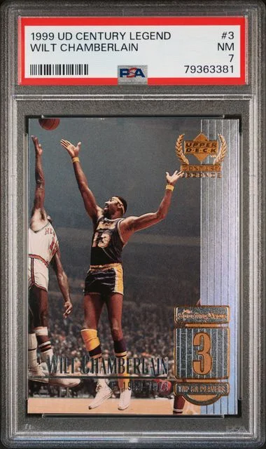 1999 Upper Deck Wilt Chamberlain Century Legends #3 card image