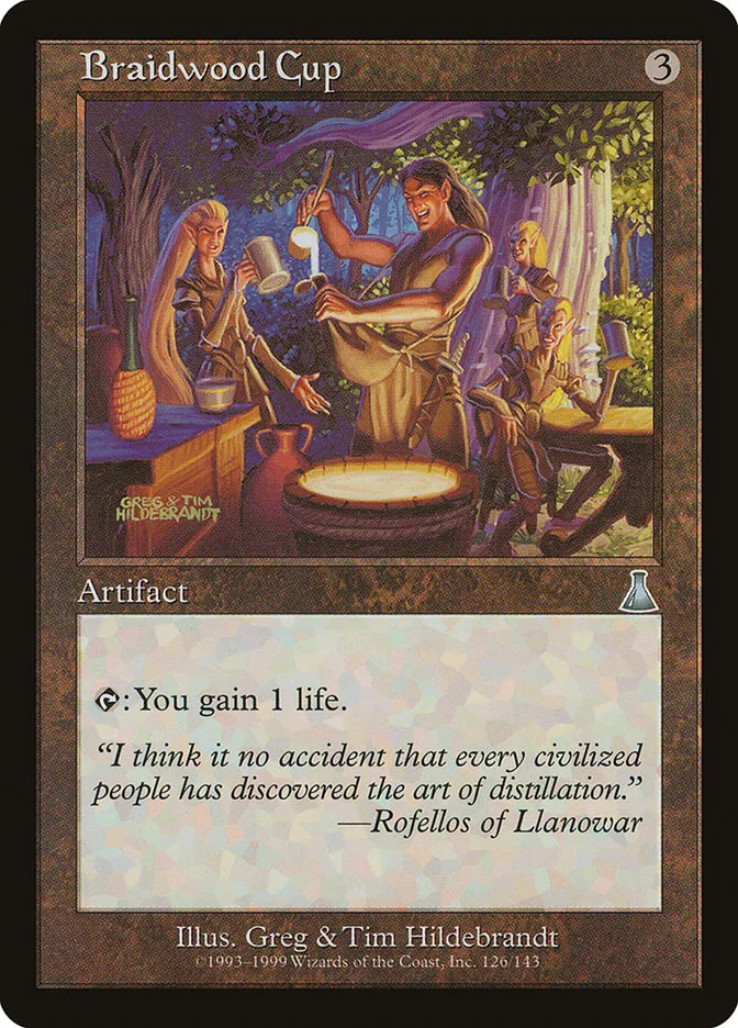 1999 Urza's Destiny Braidwood Cup uncommon #126 unlisted card image