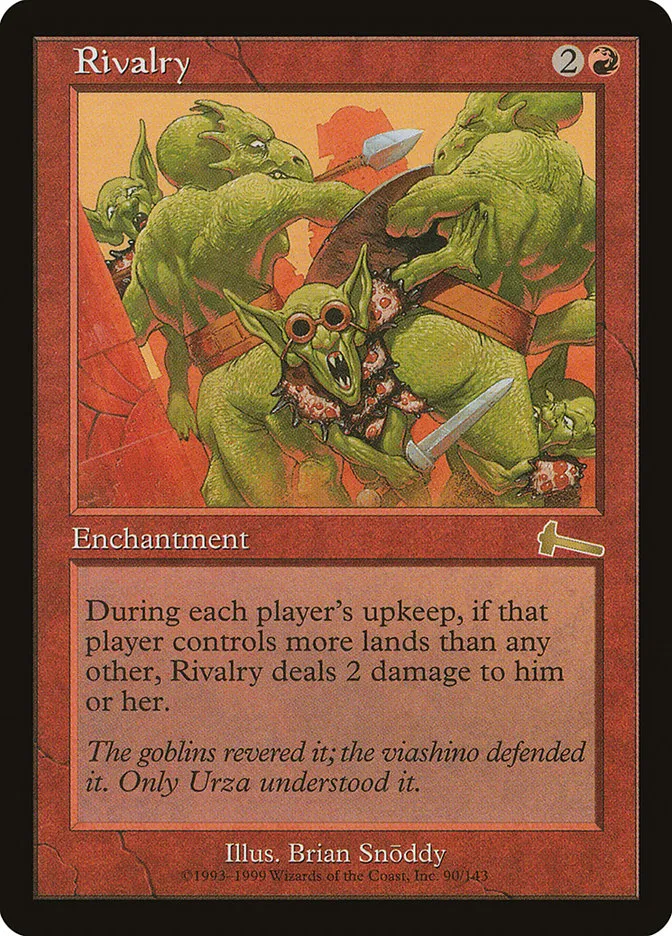 1999 Urza's Legacy Rivalry rare #90 unlisted card image