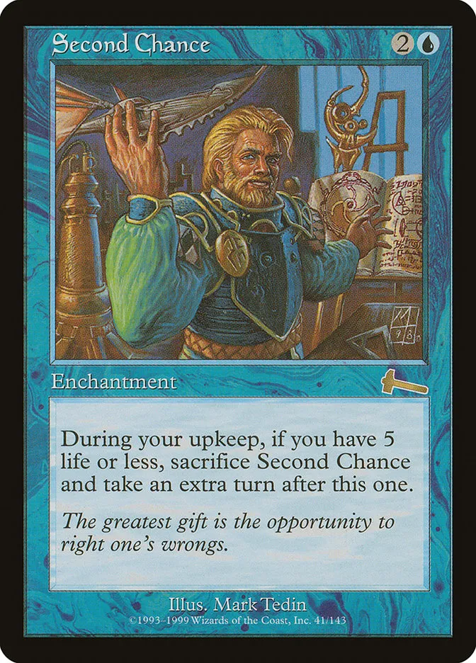 1999 Urza's Legacy Second Chance rare #41 unlisted card image