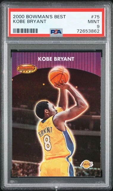 2000-01 Bowman's Best Kobe Bryant #75 card image