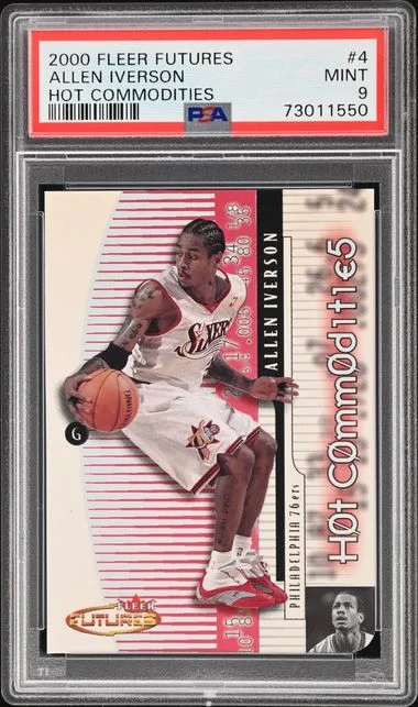 2000-01 Fleer Allen Iverson Futures Hot Commodities #4 card image