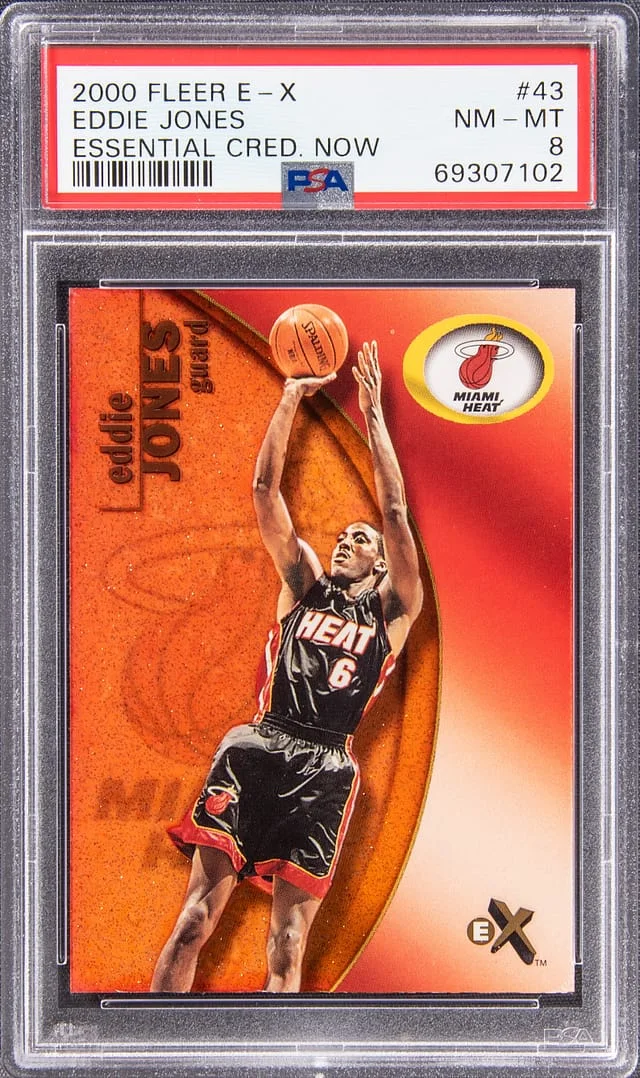 2000-01 Fleer E-X Eddie Jones Essential Credentials Now #43 card image