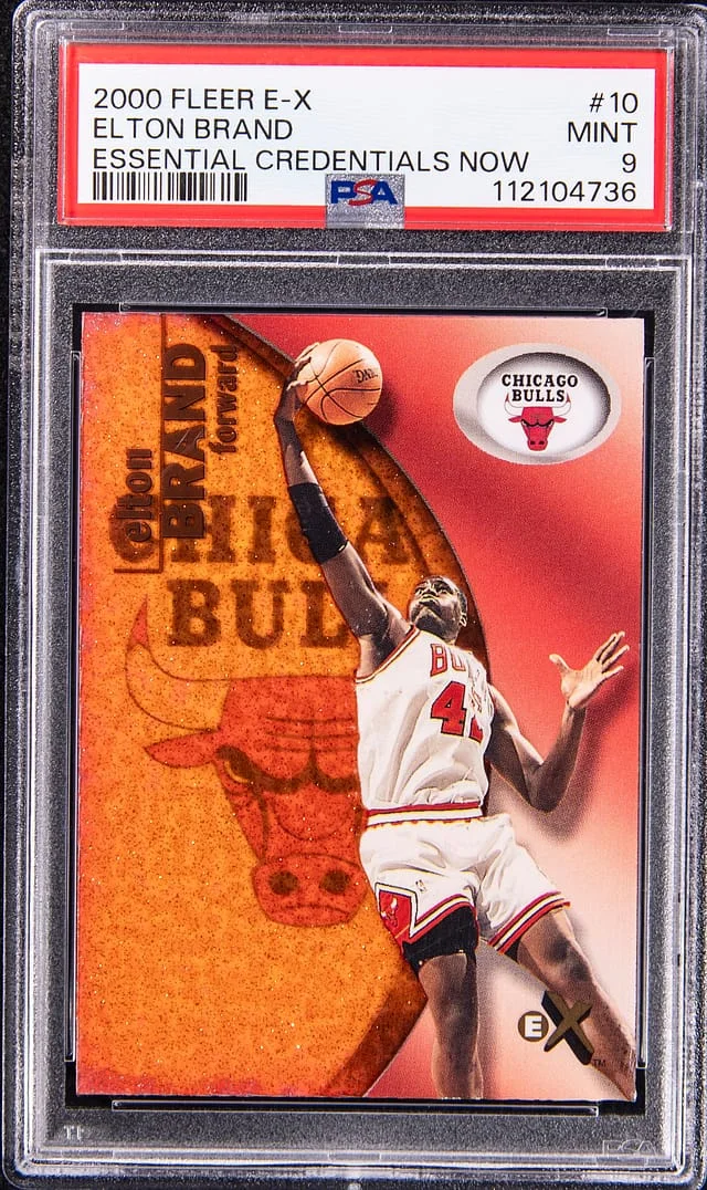 2000-01 Fleer E-X Elton Brand Essential Credentials Now #10 card image