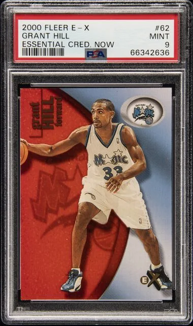 2000-01 Fleer E-X Grant Hill Essential Credentials Now #62 card image