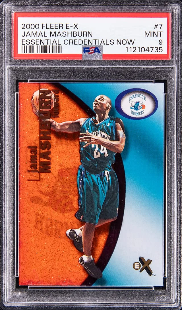 2000-01 Fleer E-X Jamal Mashburn Essential Credentials Now #7 card image