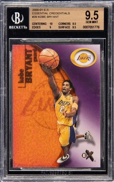 2000-01 Fleer E-X Kobe Bryant Essential Credentials #39 card image