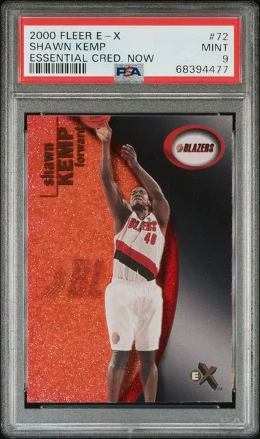 2000-01 Fleer E-X Shawn Kemp Essential Credentials Now #72 card image
