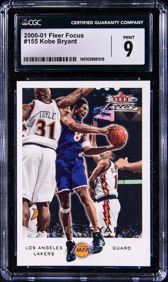 2000-01 Fleer Focus Kobe Bryant #155 card image