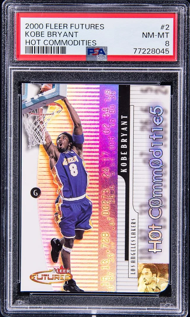2000-01 Fleer Kobe Bryant Futures Hot Commodites #2 card image