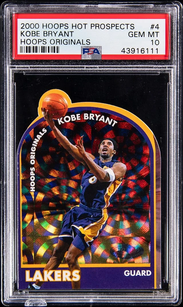 2000-01 Fleer Kobe Bryant Hoops Hot Prospects Hoops Originals #4 card image