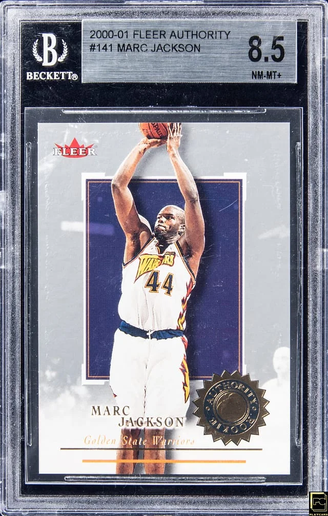 2000-01 Fleer Marc Jackson Authority #141 card image