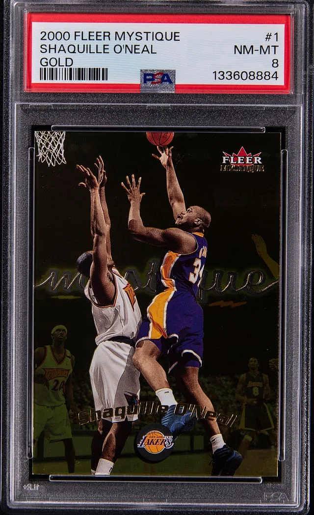2000-01 Fleer Mystique Shaquille O'Neal Gold #1 card image