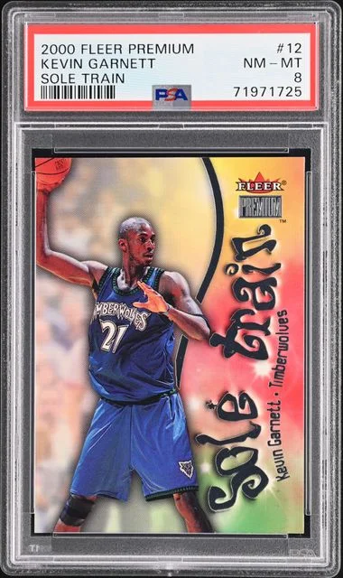 2000-01 Fleer Premium Kevin Garnett Sole Train #12 card image