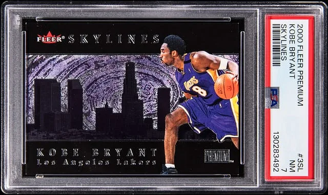 2000-01 Fleer Premium Kobe Bryant Skylines #3SL card image