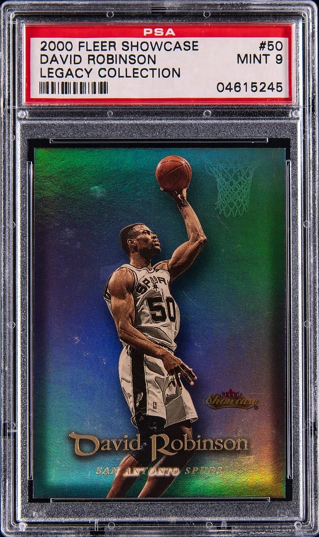 2000-01 Fleer Showcase David Robinson Legacy Collection #50 card image