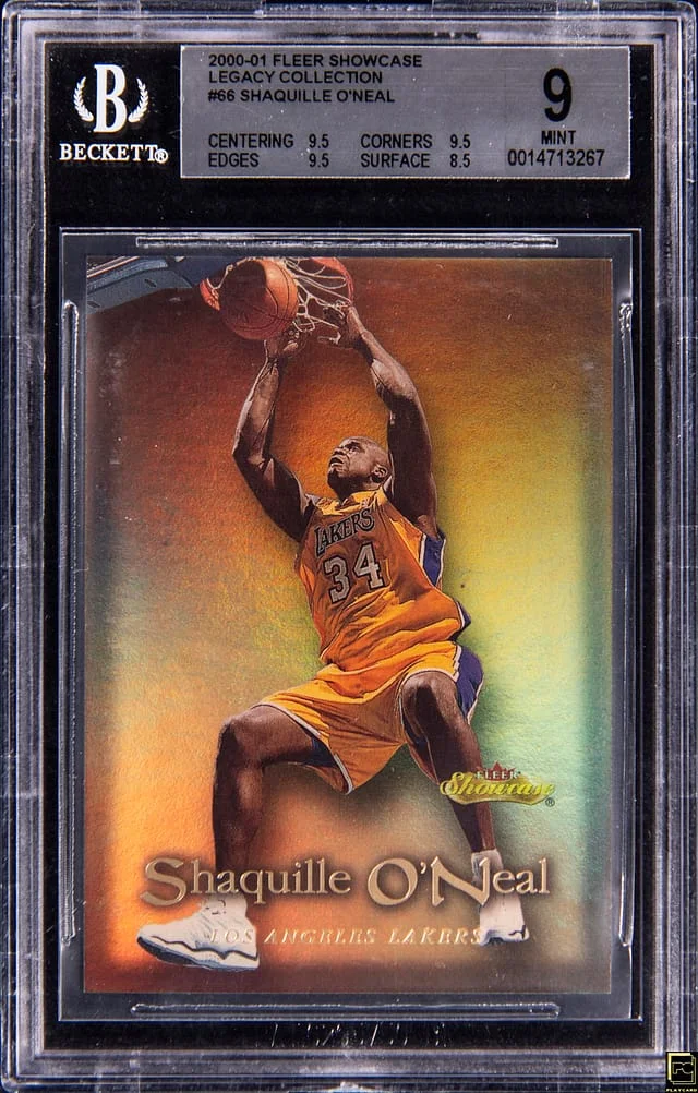 2000-01 Fleer Showcase Shaquille O'Neal Legacy Collection #66 card image