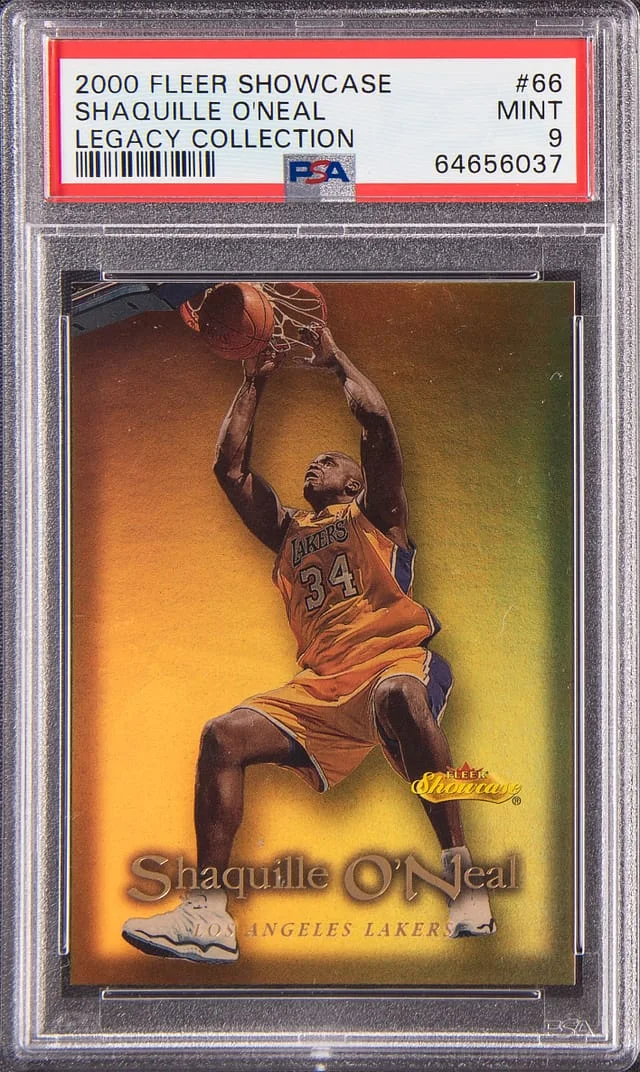 2000-01 Fleer Showcase Shaquille O'Neal Legacy Collection #99 card image