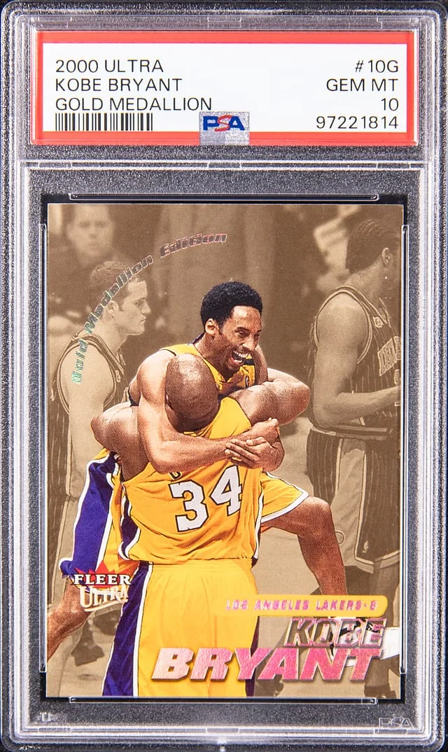 2000-01 Fleer Ultra Kobe Bryant Gold Medallion #10G card image