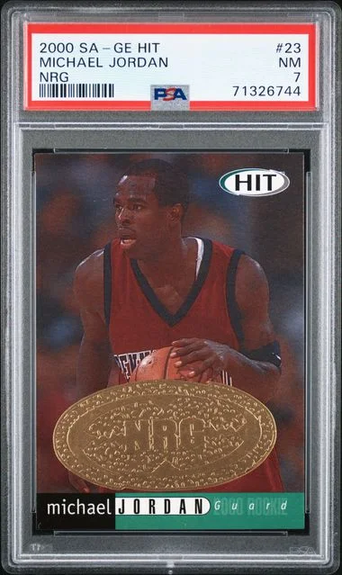 2000-01 Sa-Ge Hit NRG Michael Jordan #23 card image