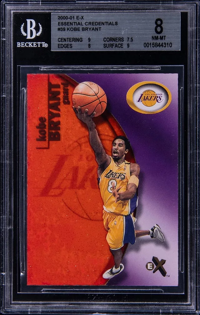 2000-01 SkyBox E-X Kobe Bryant Essential Credentials #39 card image