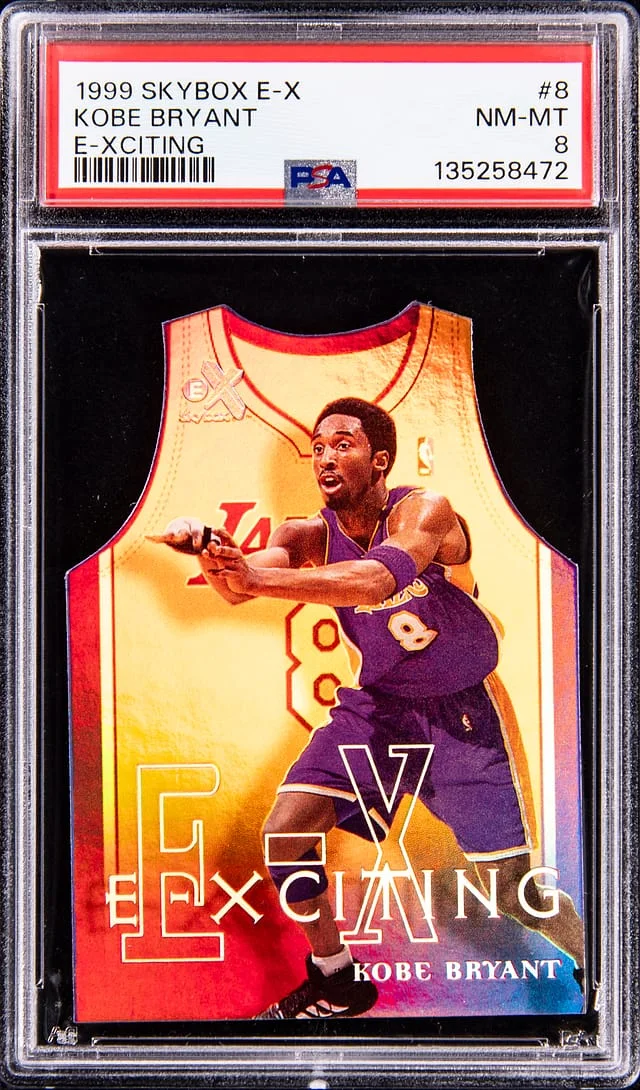 2000-01 SkyBox E-X Kobe Bryant E-xciting #8 card image