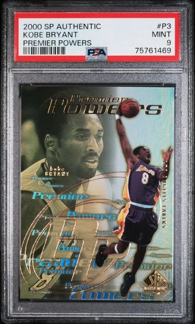 2000-01 SP Authentic Kobe Bryant Premier Powers Premier Powers #P3 card image