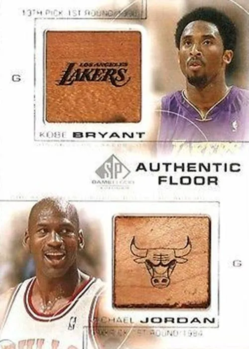 2000-01 SP Game Floor Michael Jordan Authentic Floor Combos #C24 card image