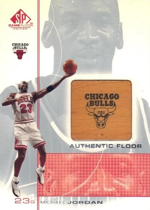 2000-01 SP Game Floor Michael Jordan Authentic Floor #MJ card image